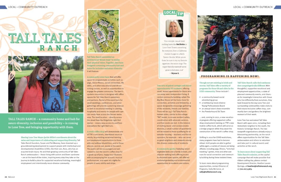 Tall Tales Ranch Community Outreach